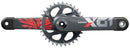 SRAM X01 Eagle Boost Crankset - 175mm 12-Speed 32t Direct Mount DUB Spindle Interface Lunar/Oxy Red C2
