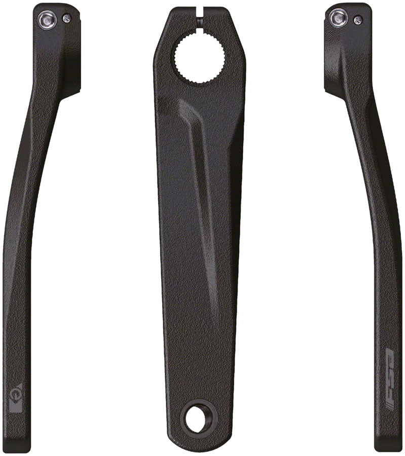 Full Speed Ahead CK-752 Shimano STEPS Ebike Crank Arm Setet - 165mm Fits Shimano Hollowtech II BLK