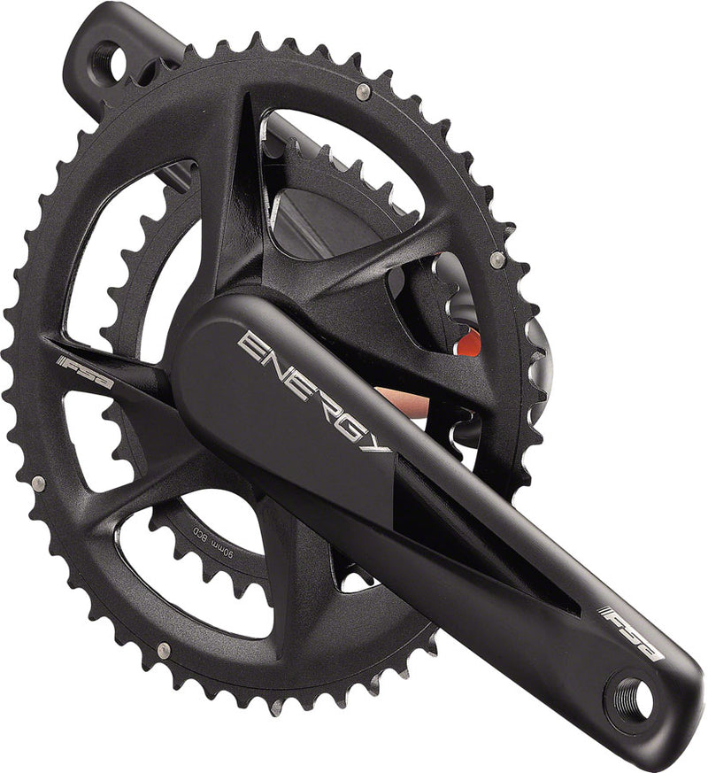 Full Speed Ahead Energy Modular Crankset - 170mm 11/12-Speed 50/34t Direct Mount/90mm BCD 386 EVO Spindle Interface BLK