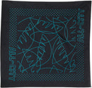 All-City Night Claw Bandanna - Black Blue/ Green One Size