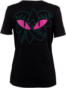 All-City Night Claw Womens T-Shirt - Black Blue/ Green Magenta Small