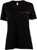 All-City Night Claw Women's T-Shirt - Black Blue/ Green Magenta Medium