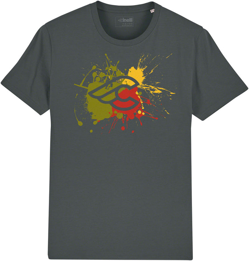 Cinelli Splash T-Shirt - Charcoal Small