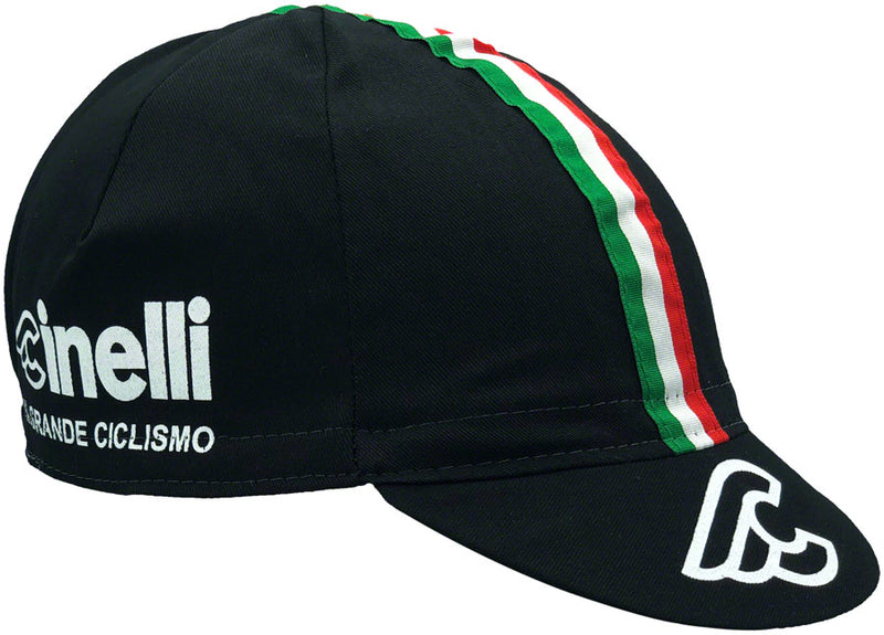 Cinelli Il Grande Ciclismo Cycling Cap - Black One Size