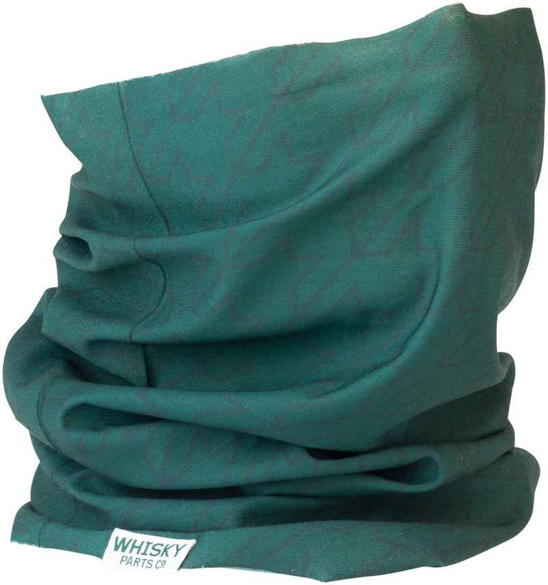 WHISKY Go Fast Get Fancy Neck Gaiter - Green One Size