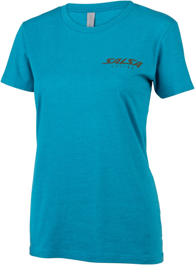 Salsa Lone Pine Women's T-Shirt - Teal Small