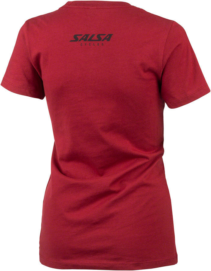 Salsa Extra Spicy Womens T-Shirt - Cardinal X-Large