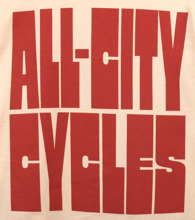 All-City Week-Endo Mens T-Shirt - Ivory Red 2X-Large