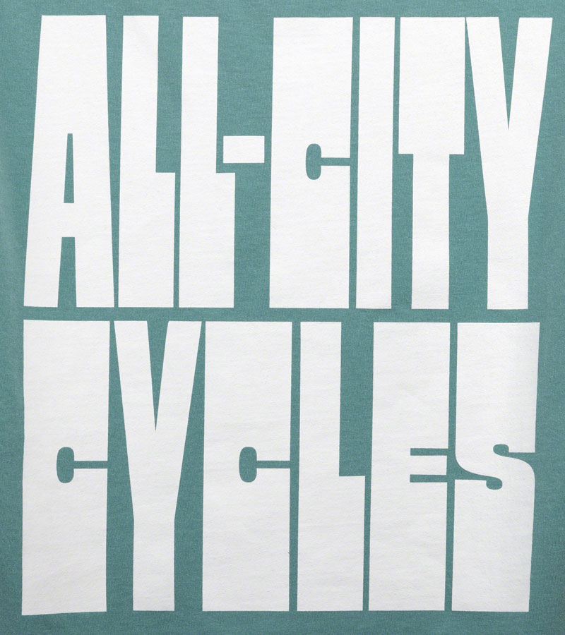 All-City Week-Endo Womens T-Shirt - Seafoam White Medium