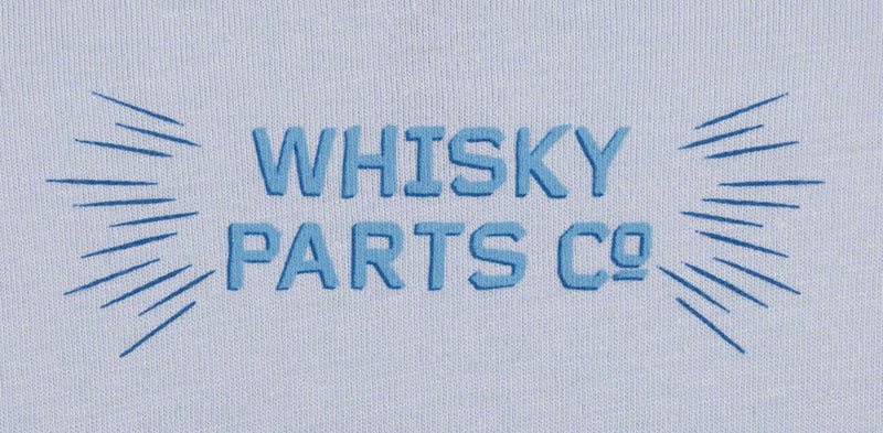 Whisky Revere the Ride T-Shirt - Light Blue Large