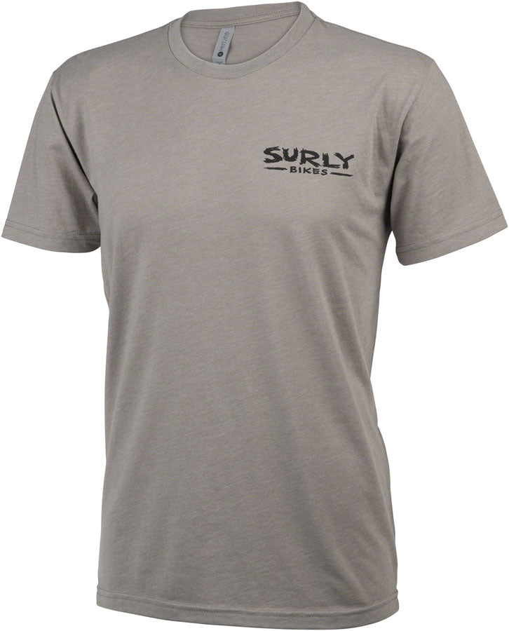 Surly The Ultimate Frisbee Men's T-Shirt - Grey Small
