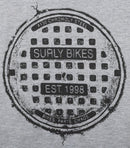 Surly The Ultimate Frisbee Women's T-Shirt - Gray 2X-Large