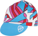 All-City Parthenon Party Cycling Cap - Pink Red Blue Black One Size