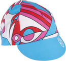 All-City Parthenon Party Cycling Cap - Pink Red Blue Black One Size