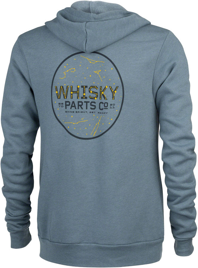 Whisky Stargazer Hoodie - Heather Slate Unisex Small