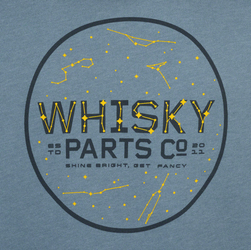 Whisky Stargazer Hoodie - Heather Slate Unisex Small
