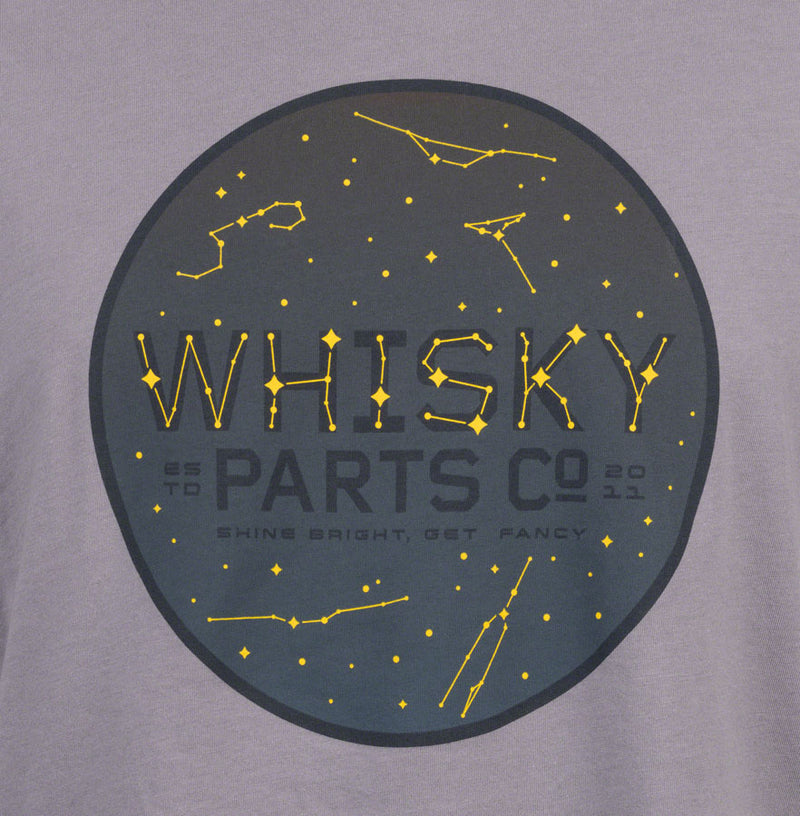 Whisky Stargazer T-Shirt - Storm Unisex Large