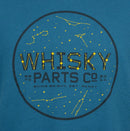 Whisky Stargazer T-Shirt - Deep Teal Unisex Small