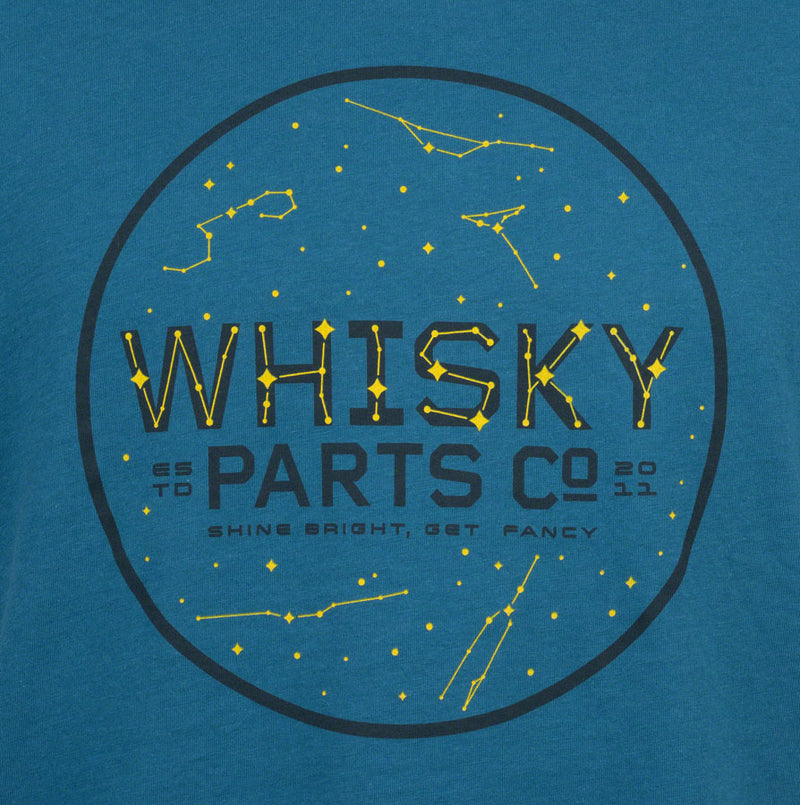 Whisky Stargazer T-Shirt - Deep Teal Unisex Small