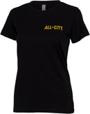 All-City Club Tropic Women's T-Shirt - Black 2X-Large