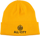 All-City Club Tropic Beanie - Goldenrod One Size