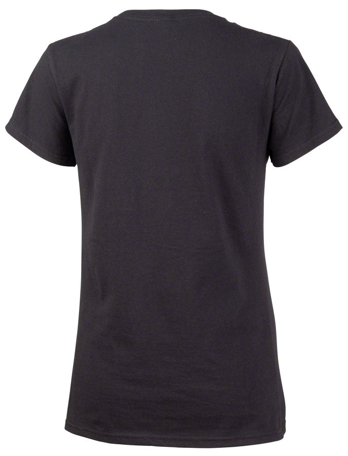 All City Womens Logowear T-Shirt - Black Teal X-Large
