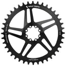 Wolf Tooth Direct Mount Chainring - 42t SRAM Direct Mount Drop-Stop B For SRAM 8-Bolt Cranksets 6mm Offset BLK