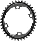 absoluteBLACK Oval Traction Chainring 4x110mm Apex1 38T - Black