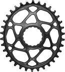 absoluteBLACK Oval Direct Mount Chainring - 34t CINCH Direct Mount 3mm Offset Requires Hyperglide+ Chain BLK