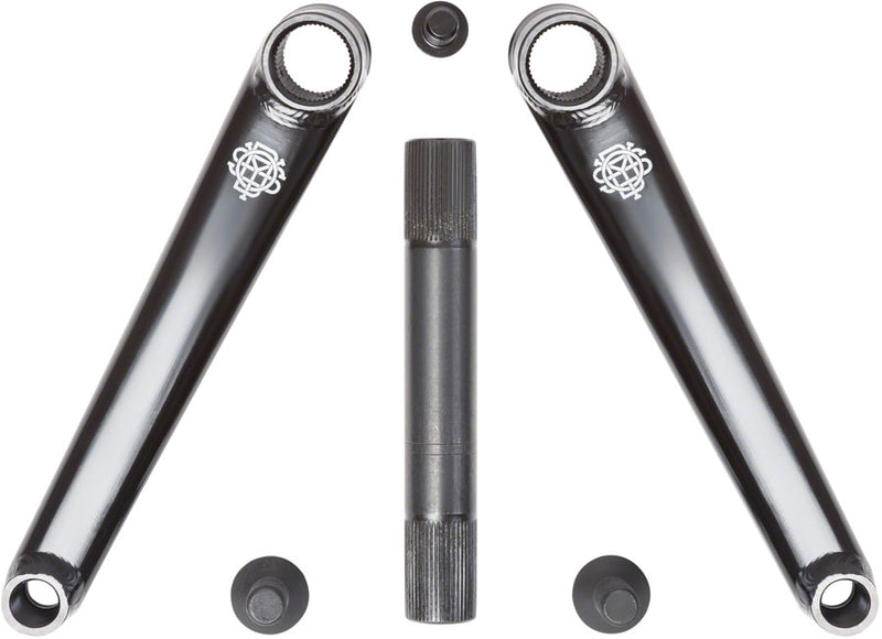 Odyssey Calibur V2 Crankset - 175mm Right Hand/Left Hand Drive Rust Proof BLK