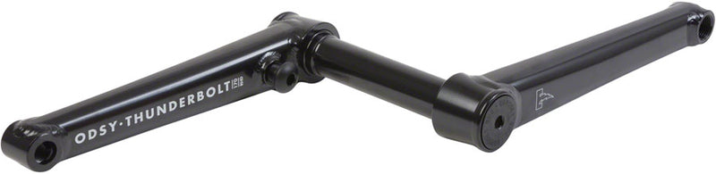 Odyssey Thunderbolt Crankset - 175mm Left Hand Drive Rust Proof Black