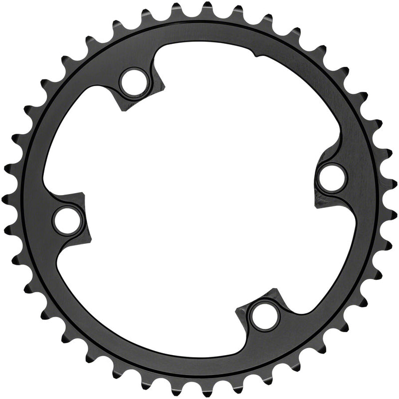 absoluteBLACK Premium Round 110 BCD Road Inner Chainring Shimano Dura-Ace 9100 - 36t 110 Shimano Asymmetric BCD 4-Bolt BLK
