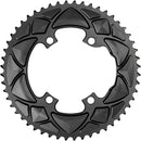 Absolute Black Round Chainring 4x110BCD Shimano Asym 52T - Black