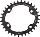Wolf Tooth Elliptical 96 BCD Chainring - 32t 96 Asymmetric BCD 4-Bolt For Shimano Cranks Use 12-Spd Hyperglide+ Chain BLK