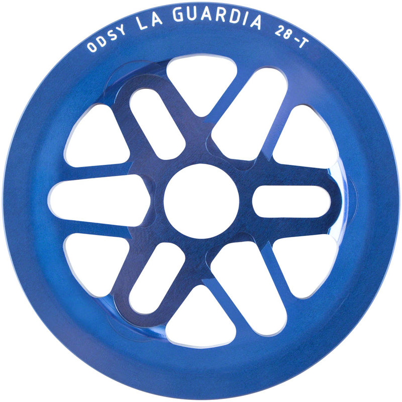 Odyssey La Guardia Sprocket - 28t Anodized Blue
