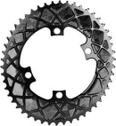 Absolute Black Premium Oval Road Chainring 4x110BCD 50T - Black