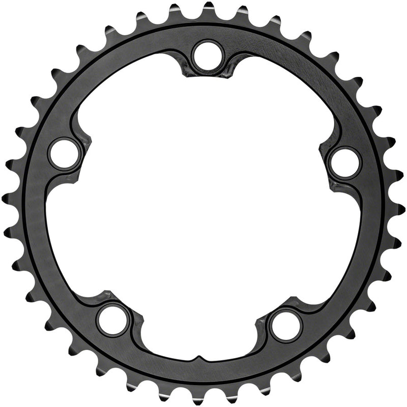 Absolute Black Round Chainring 5x110BCD 36T - Black