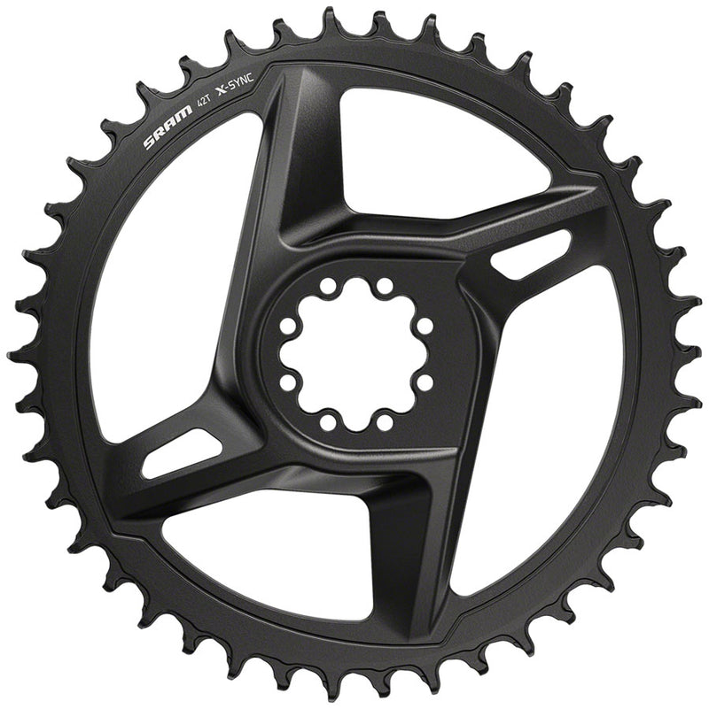 SRAM X-Sync Road Direct Mount Chainring Rival - 38t 12-Speed 8-Bolt Direct Mount BLK