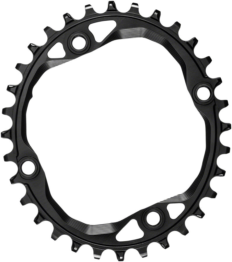 absoluteBLACK Oval 104 BCD Chainring - 32t 104 BCD 4-Bolt Narrow-Wide Black
