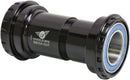 Wheels Manufacturing BB30A Frame to GXP Spindle Outboard Thread Together Bottom Bracket BLK