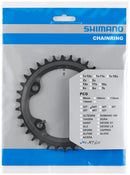 Shimano FC-MT610 Chainring - 34t 12-Speed Asymmetric 96 BCD Black
