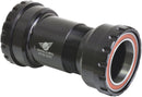 Wheels Manufacturing PF30 Outboard Bottom Bracket 30mm cranks Angular Contact Bearings BLK