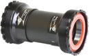 Wheels Manufacturing T47 Inboard Bottom Bracket - DUB Spindle ABEC-3 Bearing BLK