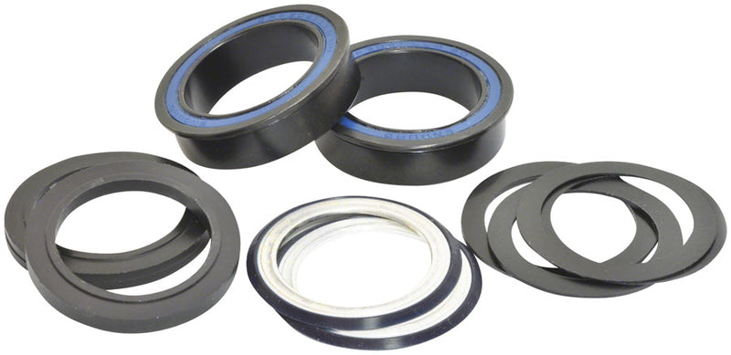 Wheels Manufacturing BB86/92 Press Fit 30mm Bottom Bracket Dual Row BLK Oxide Sealed Bearings