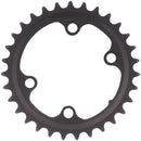 Shimano GRX RX810 Chainring - 31t 80 BCD 4-Bolt 11-Speed Black