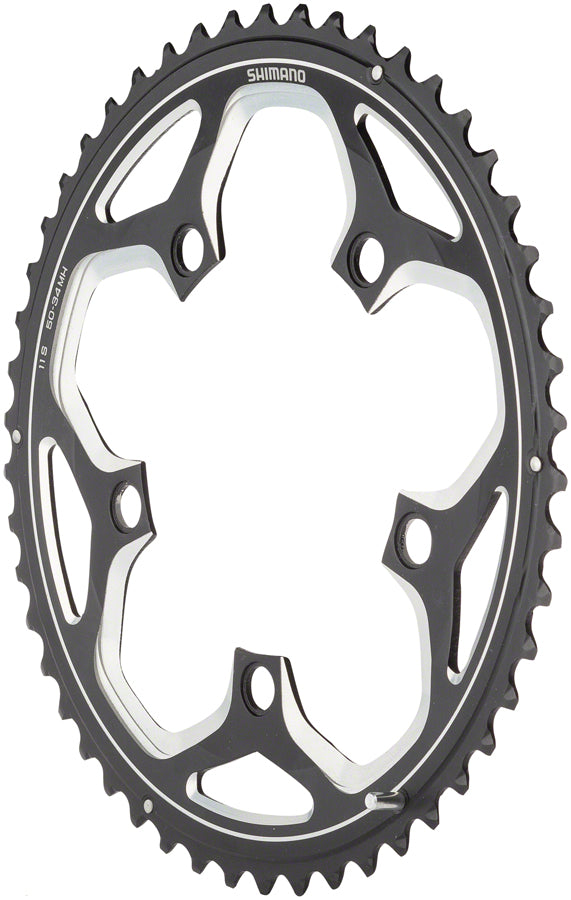 Shimano RS500 Chainring - 52t 110 BCD 5-Bolt 11-Speed Black