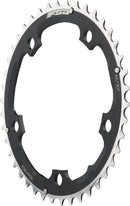 Full Speed Ahead Pro Road Triple Chainring - 42t 130 BCD Aluminum N-10 Black
