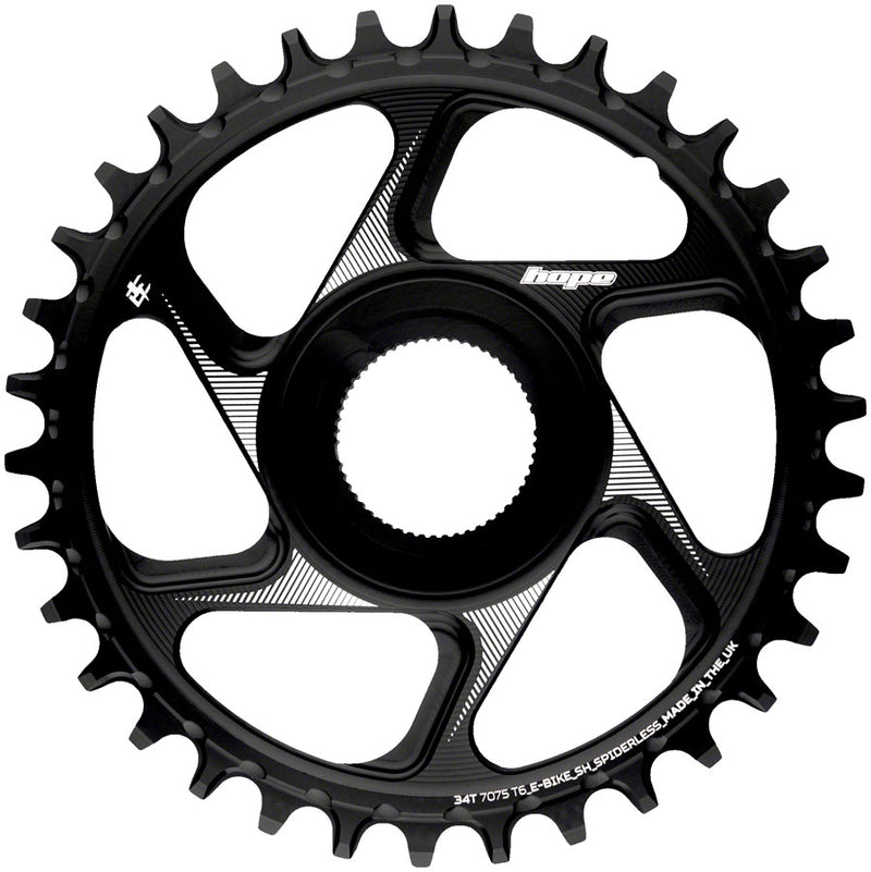 Hope Shimano eBike Chainring - 34t Black