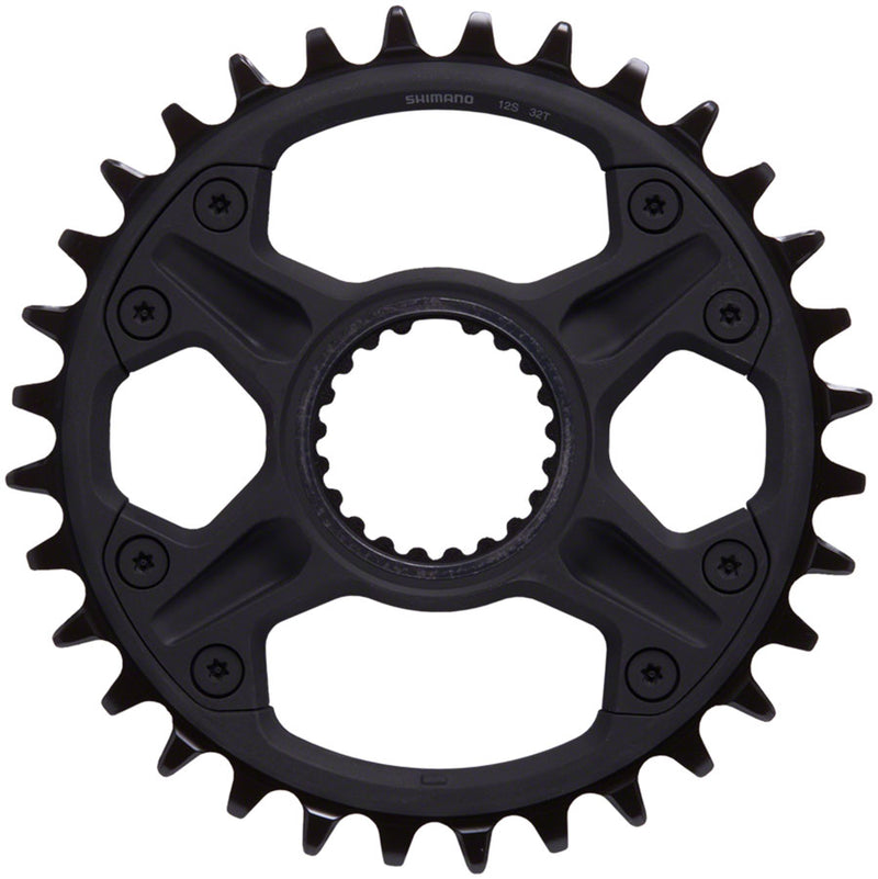 Shimano Deore FC-M6100-1 Direct Mount Chainring - 32t 12-Speed Black
