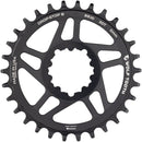 Wolf Tooth Direct Mount Chainring - 30t SRAM Direct Mount Drop-Stop B For BB30 Short Spindle Cranksets 0mm Offset BLK